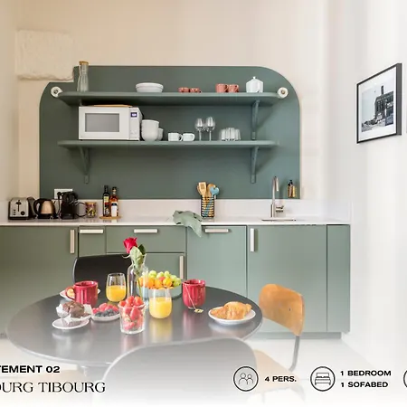 Beauquartier - Marais Bourg Tibourg Apartment *