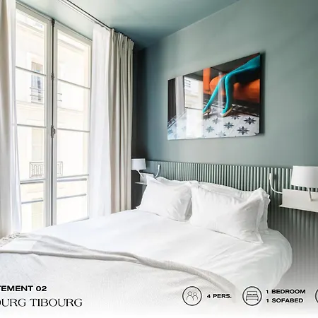 Beauquartier - Marais Bourg Tibourg Apartment