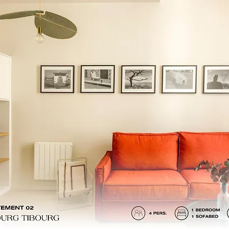 Beauquartier - Marais Bourg Tibourg Apartment Paris