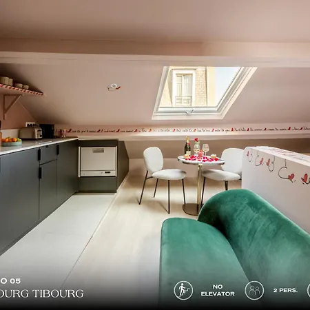 Beauquartier - Marais Bourg Tibourg Appartamento Parigi