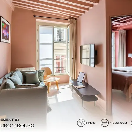 Beauquartier - Marais Bourg Tibourg Apartment *