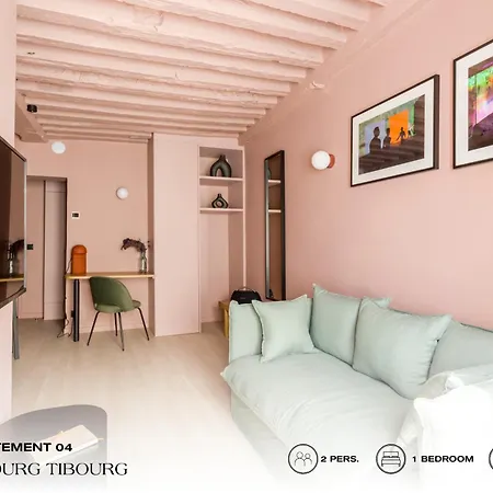 Apartment Beauquartier - Marais Bourg Tibourg