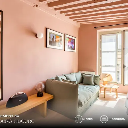 Beauquartier - Marais Bourg Tibourg Apartment *