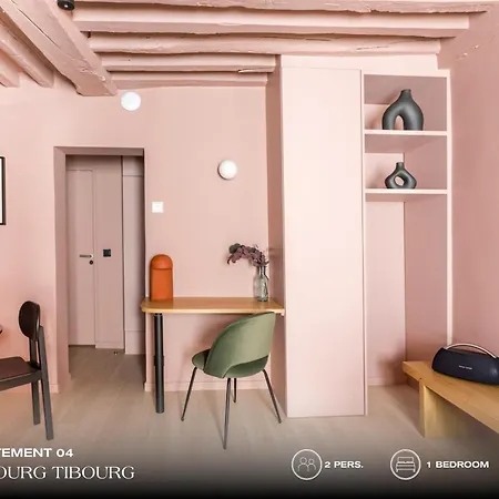 Beauquartier - Marais Bourg Tibourg Apartment Paris