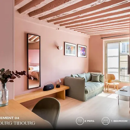 Apartment Beauquartier - Marais Bourg Tibourg Paris