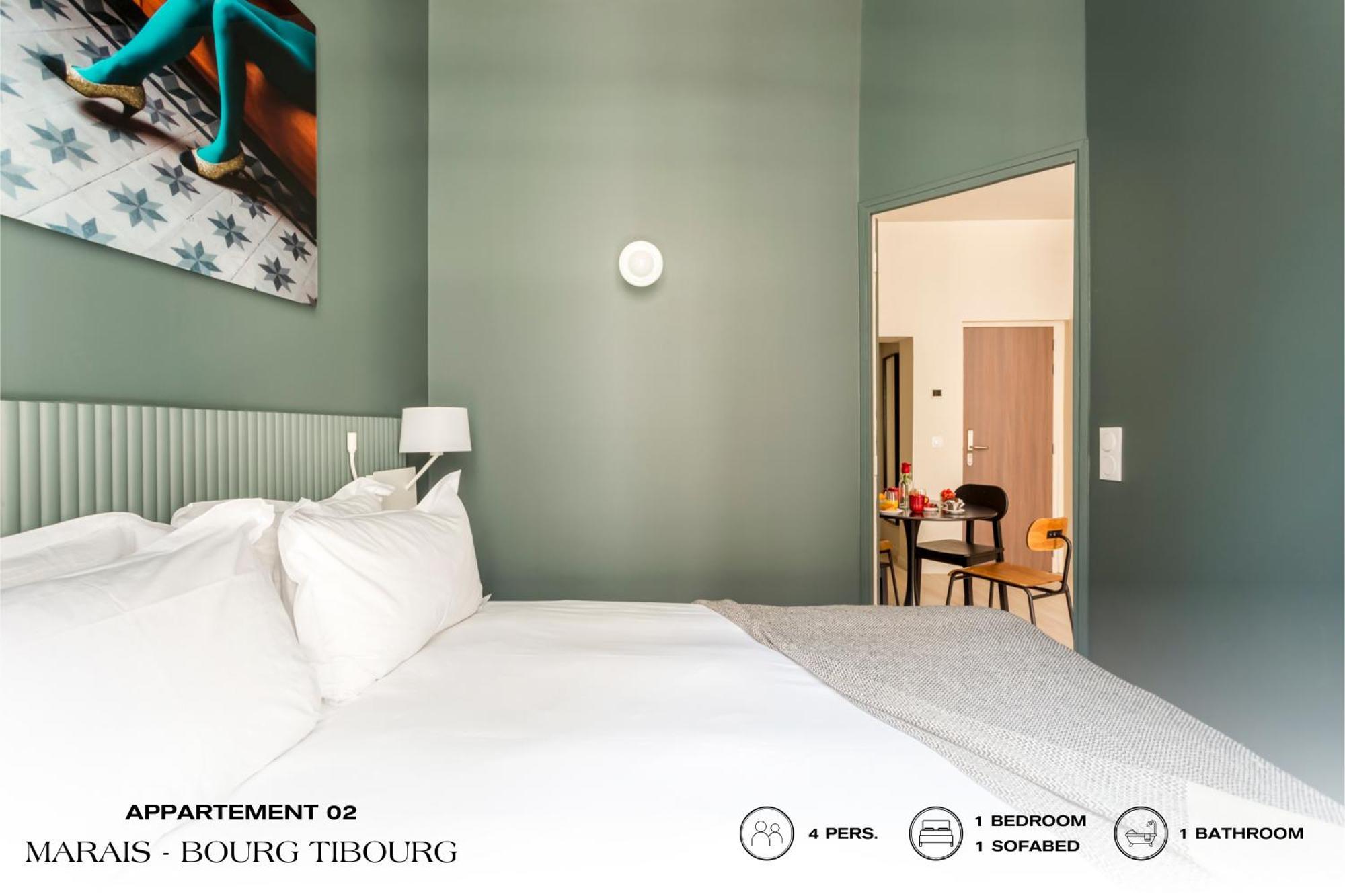 Appartamento Beauquartier - Marais Bourg Tibourg