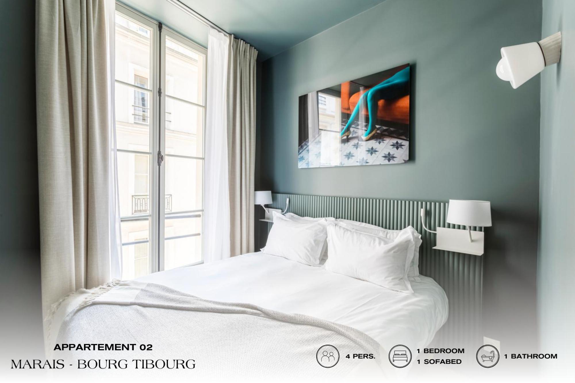 Beauquartier - Marais Bourg Tibourg Appartamento