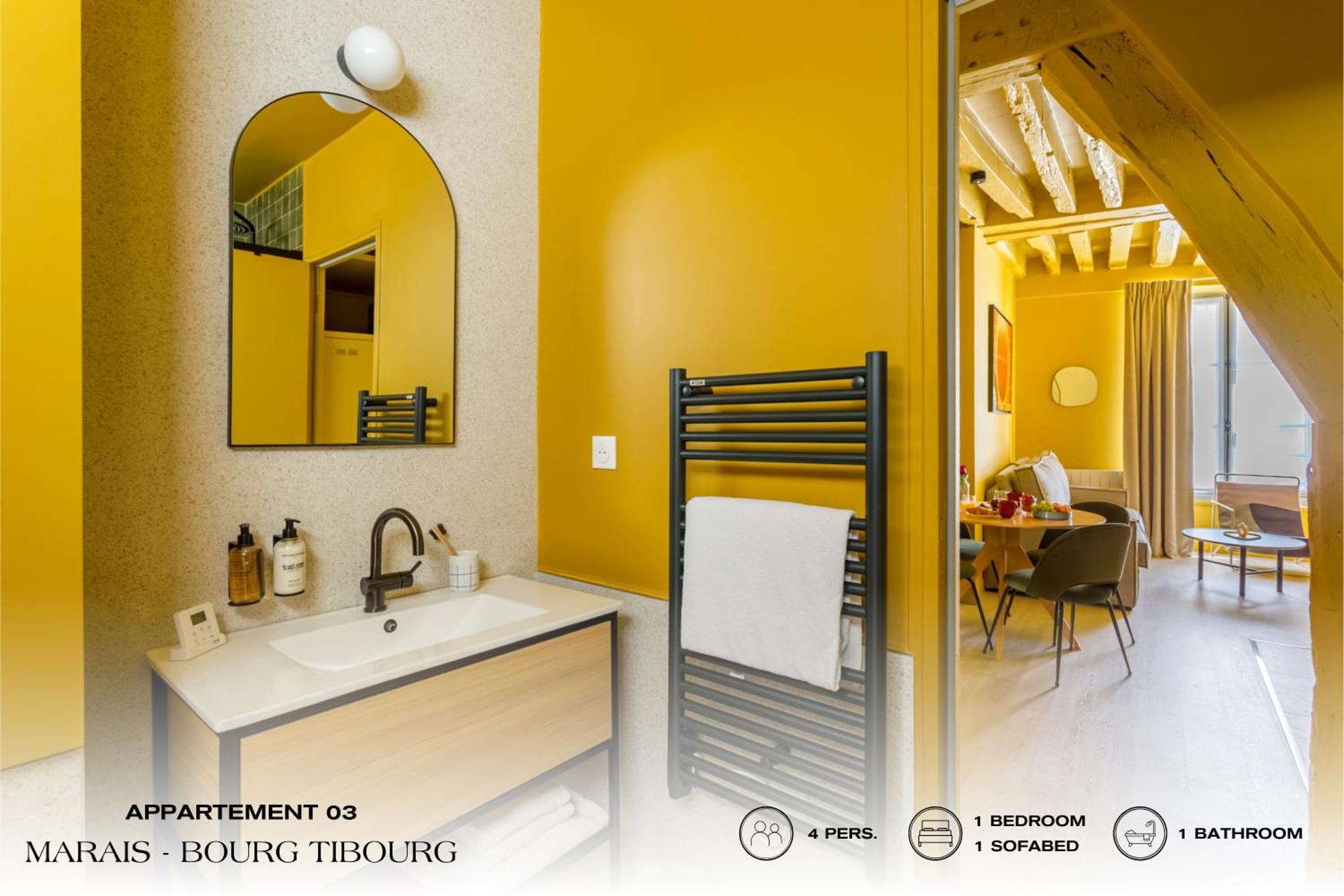 Appartamento Beauquartier - Marais Bourg Tibourg *