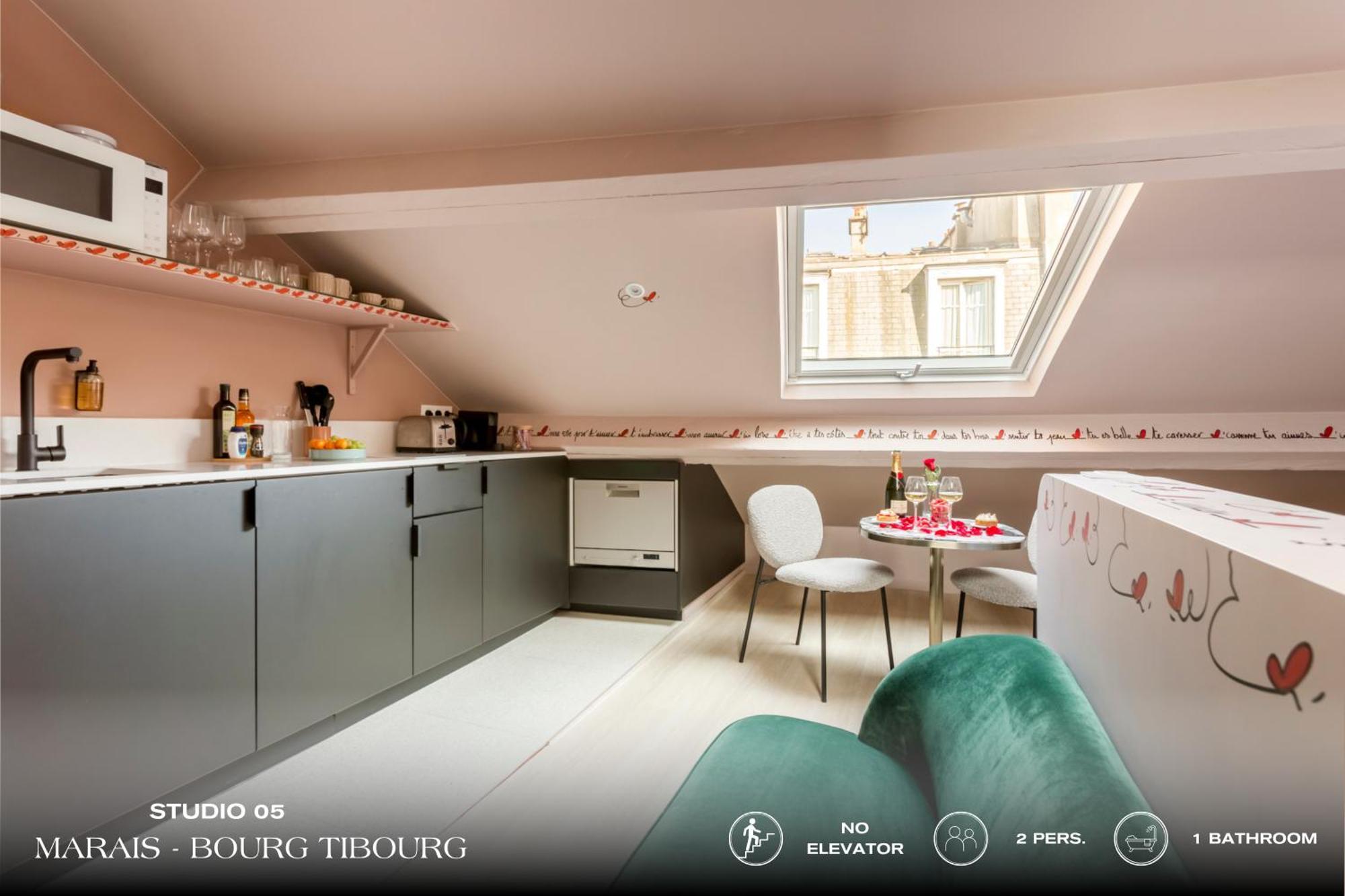 Appartamento Beauquartier - Marais Bourg Tibourg *